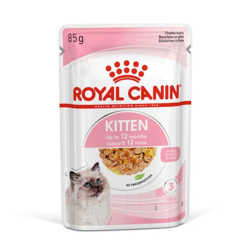 ROYAL CANIN FHN KITTEN INSTINCTIVE JELLY kaķu konservi želējā 85g